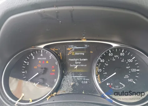 2015 Nissan Rogue Sv z USA, uszkodzony, nr VIN 5N1AT2MT7FC783686